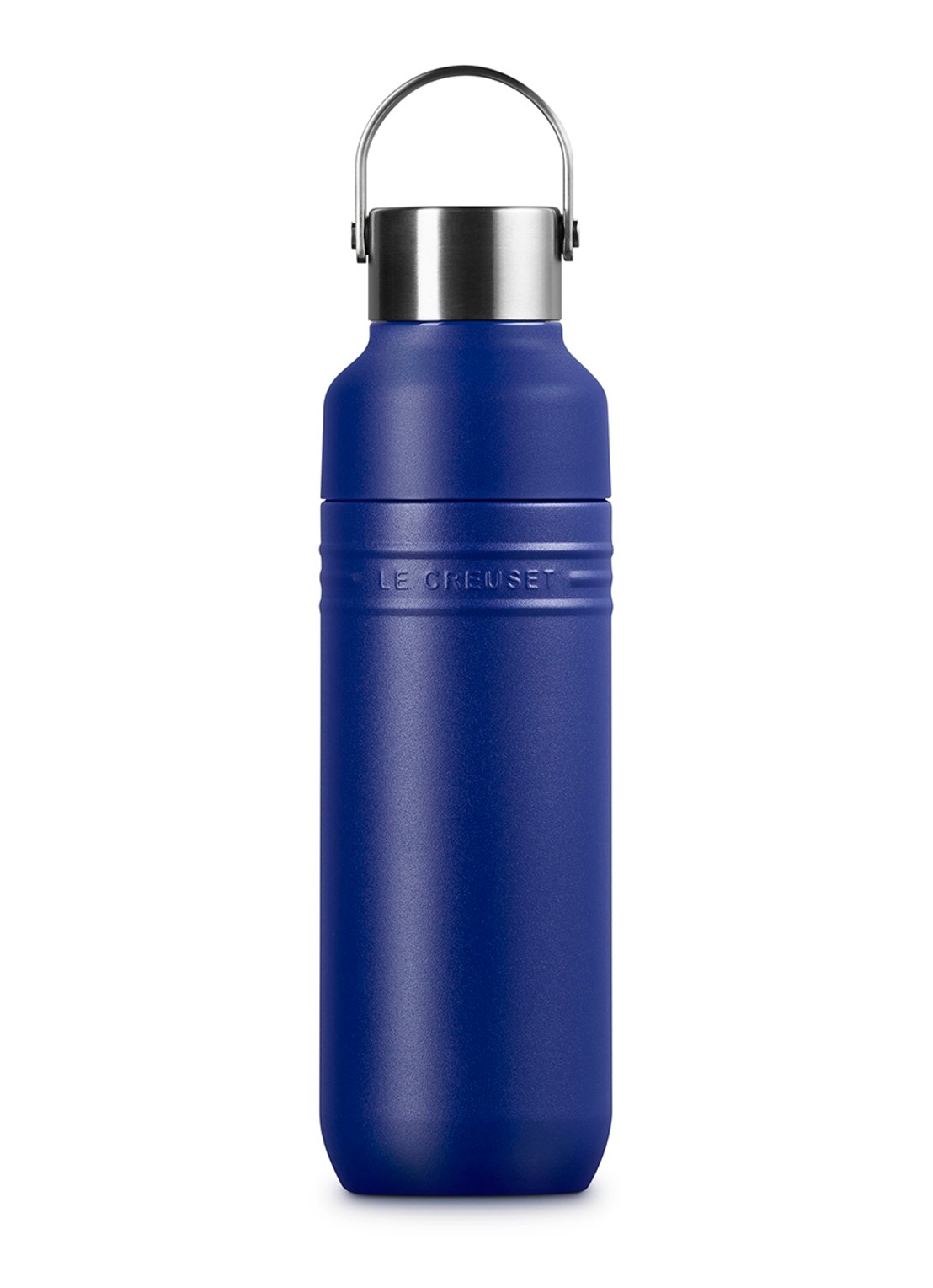 Le Creuset On The Go waterfles 0,5 liter - voorkant 6 blauw