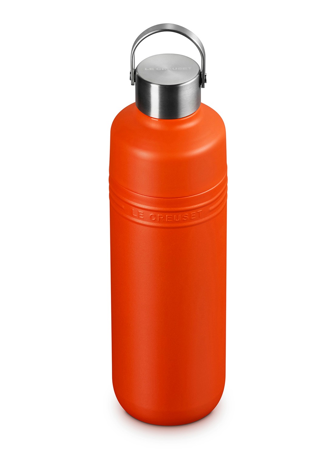 Le Creuset On The Go waterfles 1 liter - detail 2 orange