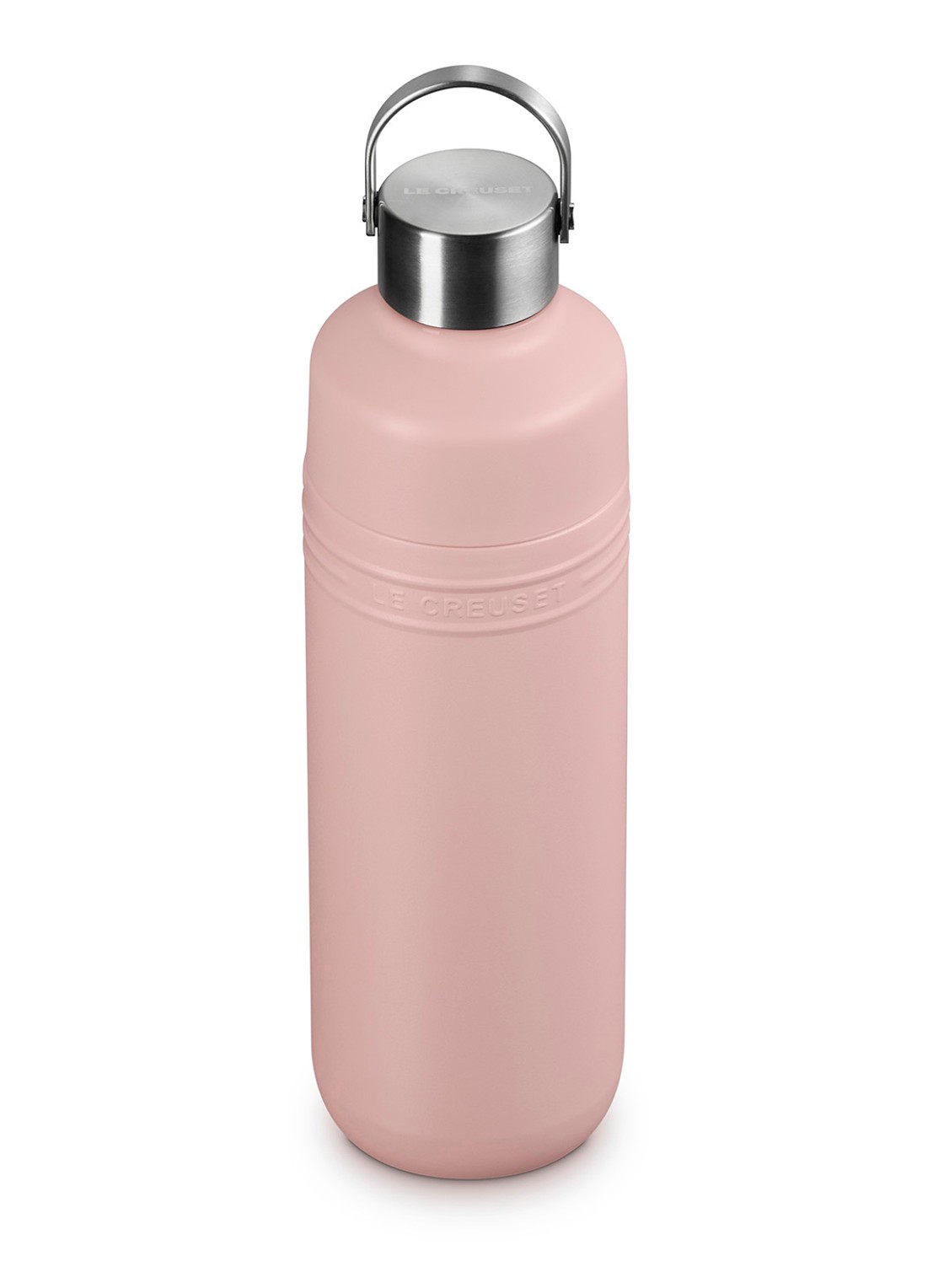 Le Creuset On The Go waterfles 1 liter - voorkant roze