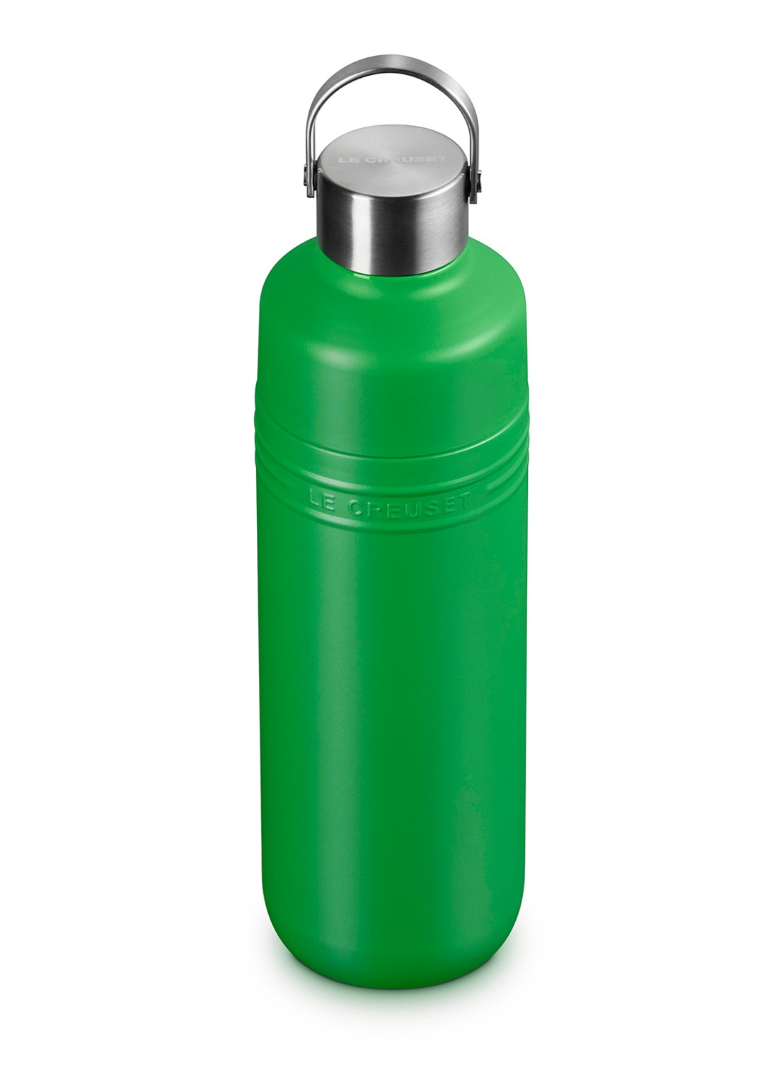 Le Creuset On The Go waterfles 1 liter - detail 2 groen