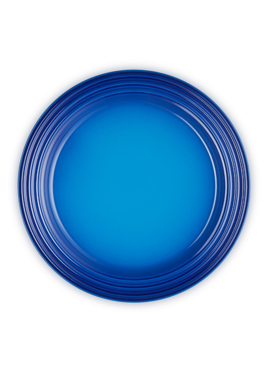 Le Creuset Ontbijtbord 22 cm  - detail azure / blauw