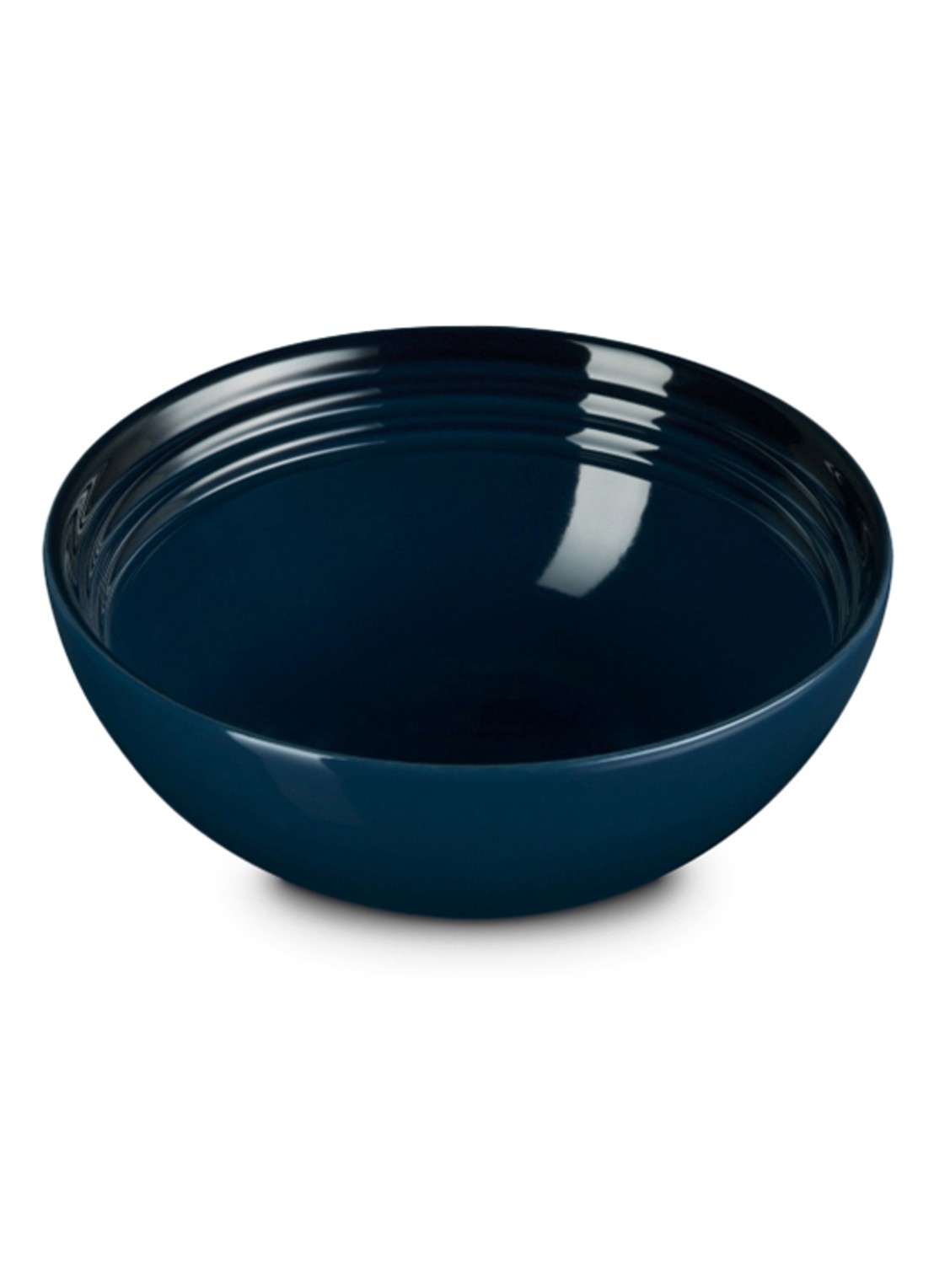 Le Creuset Ontbijtkom 16 cm - voorkant 2 donkerblauw