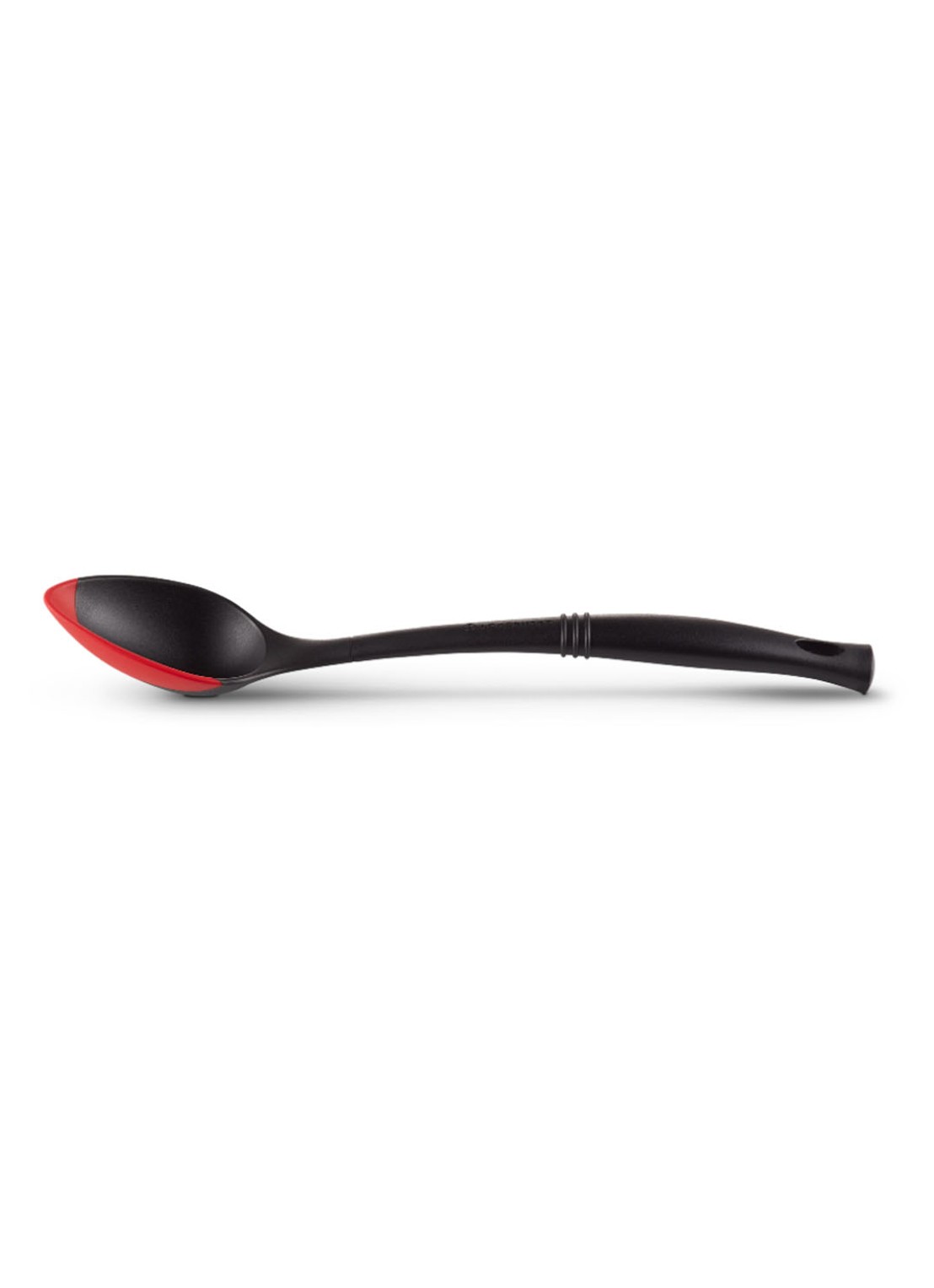 Le Creuset Opscheplepel 34,5 cm - voorkant 2 ebbenzwart / zwart