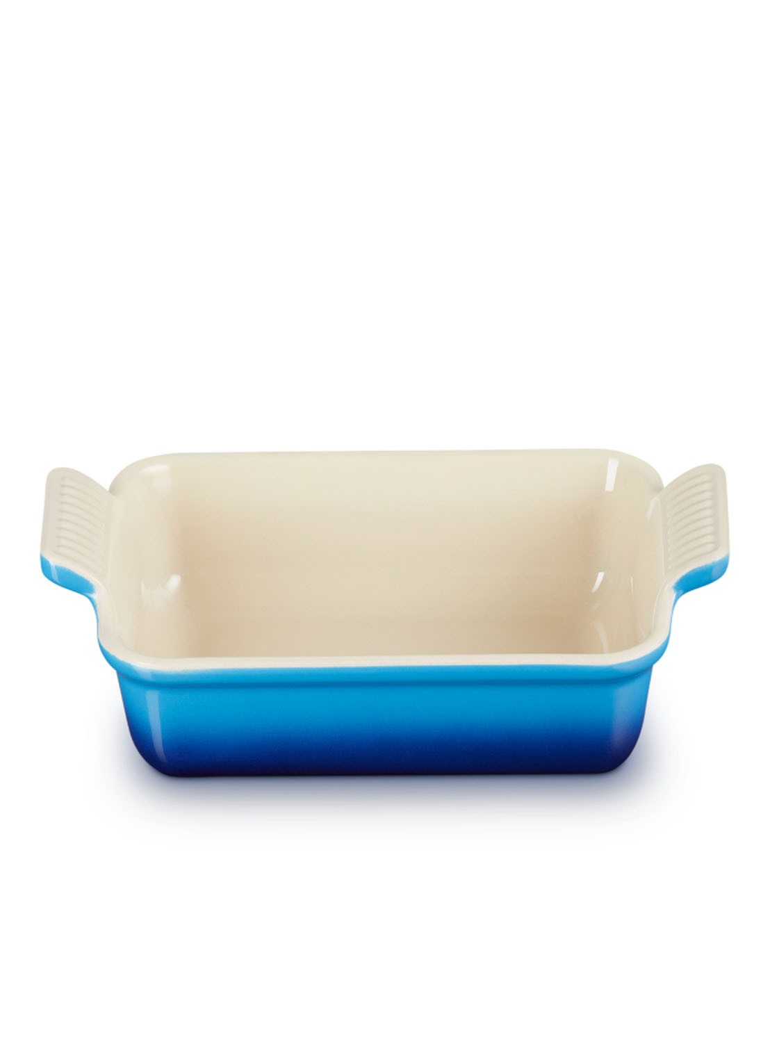 Le Creuset Ovenschaal 19 cm - voorkant 2 azure / blauw