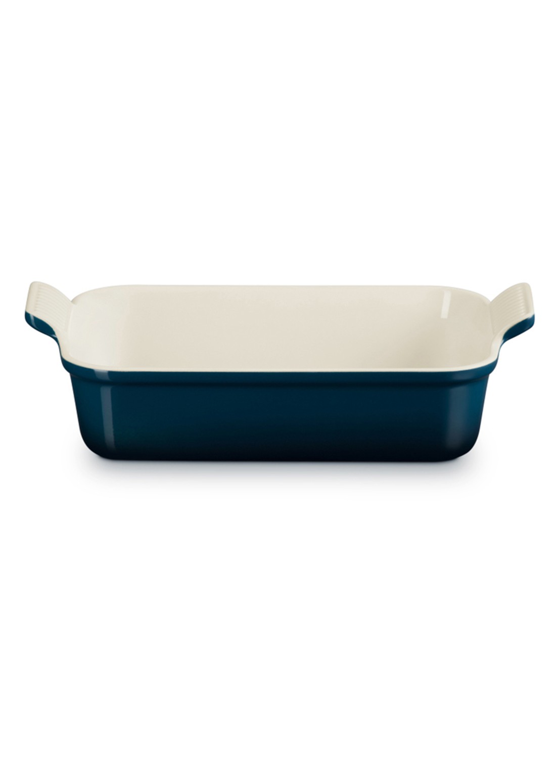 Le Creuset Ovenschaal 20 cm - voorkant donkerblauw