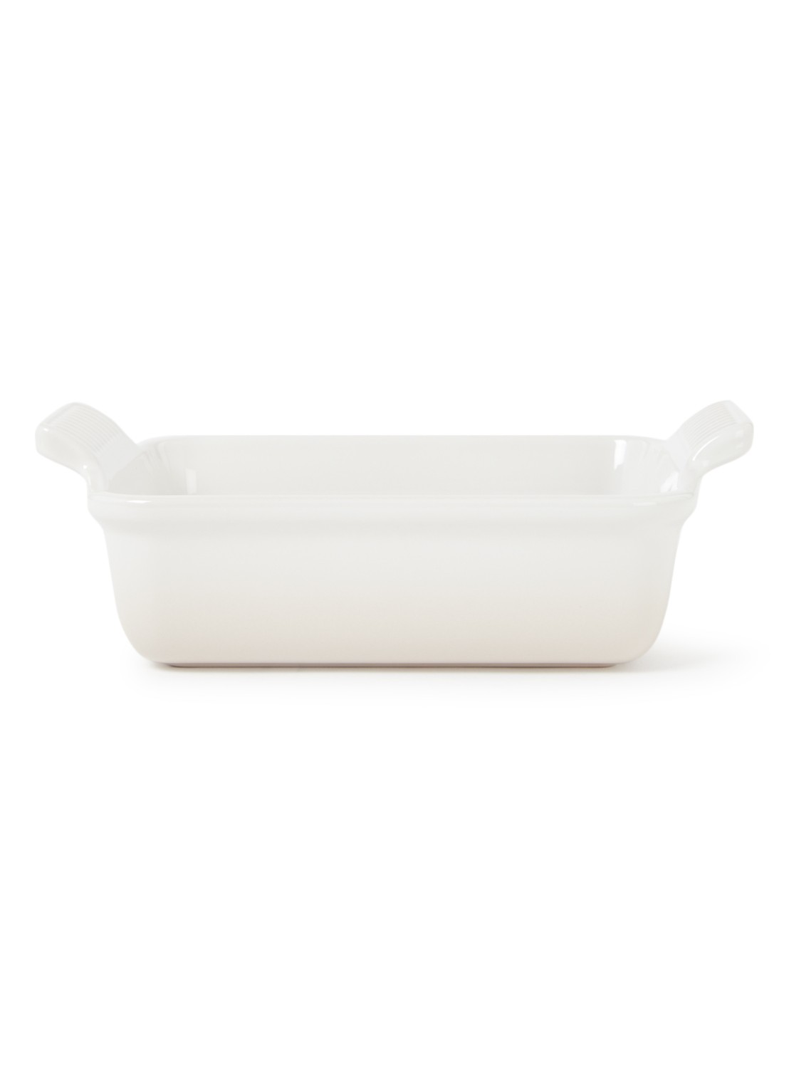 Le Creuset Ovenschaal 25 cm - voorkant meringue / beige