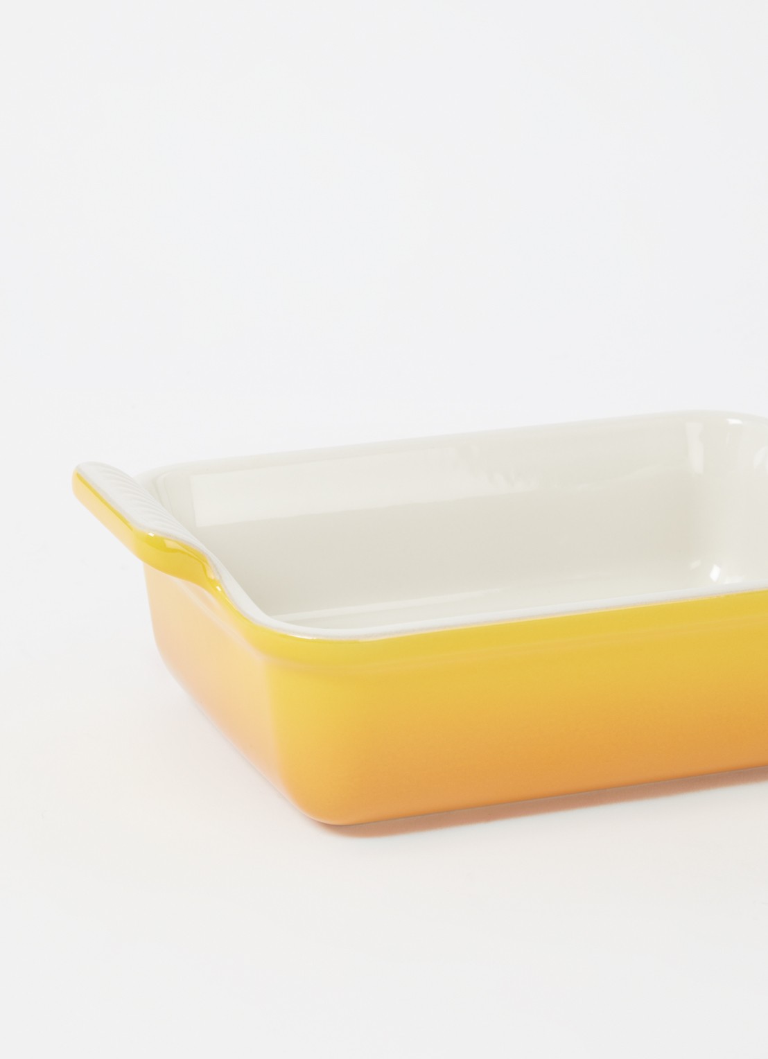 Le Creuset Ovenschaal 25 cm - voorkant 2 nectar / oranje