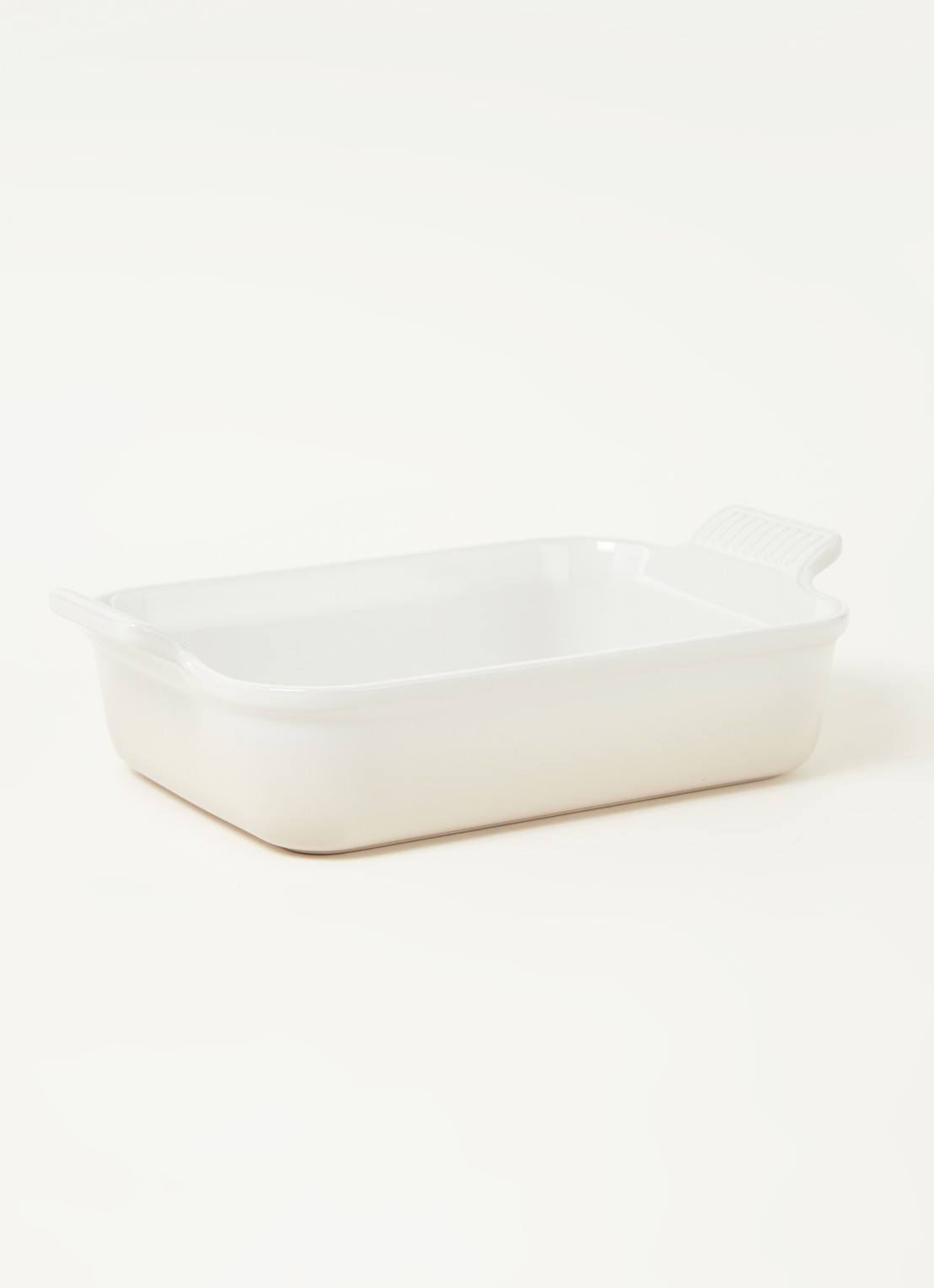 Le Creuset Ovenschaal 26 cm - voorkant 2 meringue / beige
