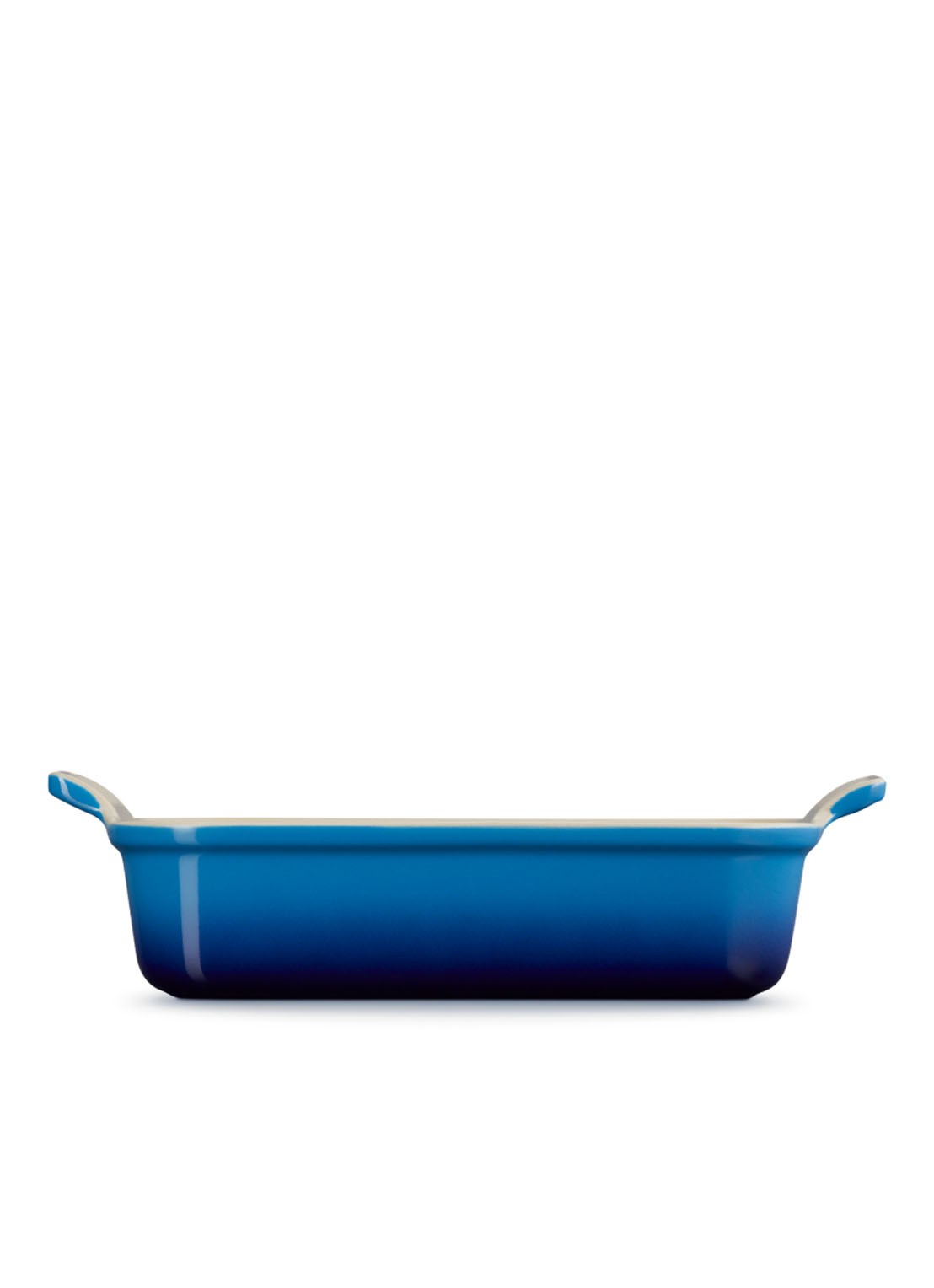 Le Creuset Ovenschaal 26 cm - achterkant 6 azure / blauw