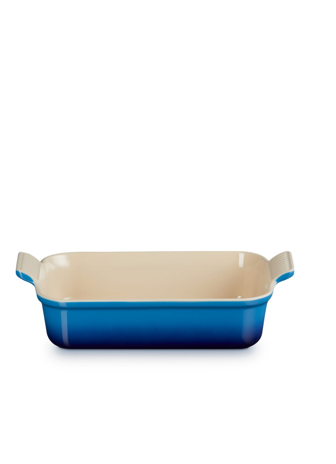 Le Creuset Ovenschaal 26 cm - voorkant 4 azure / blauw