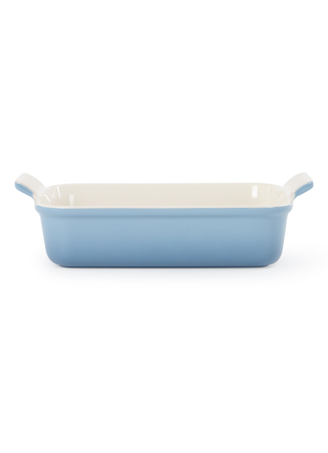 Le Creuset Ovenschaal 26 cm - voorkant chambray / blauw