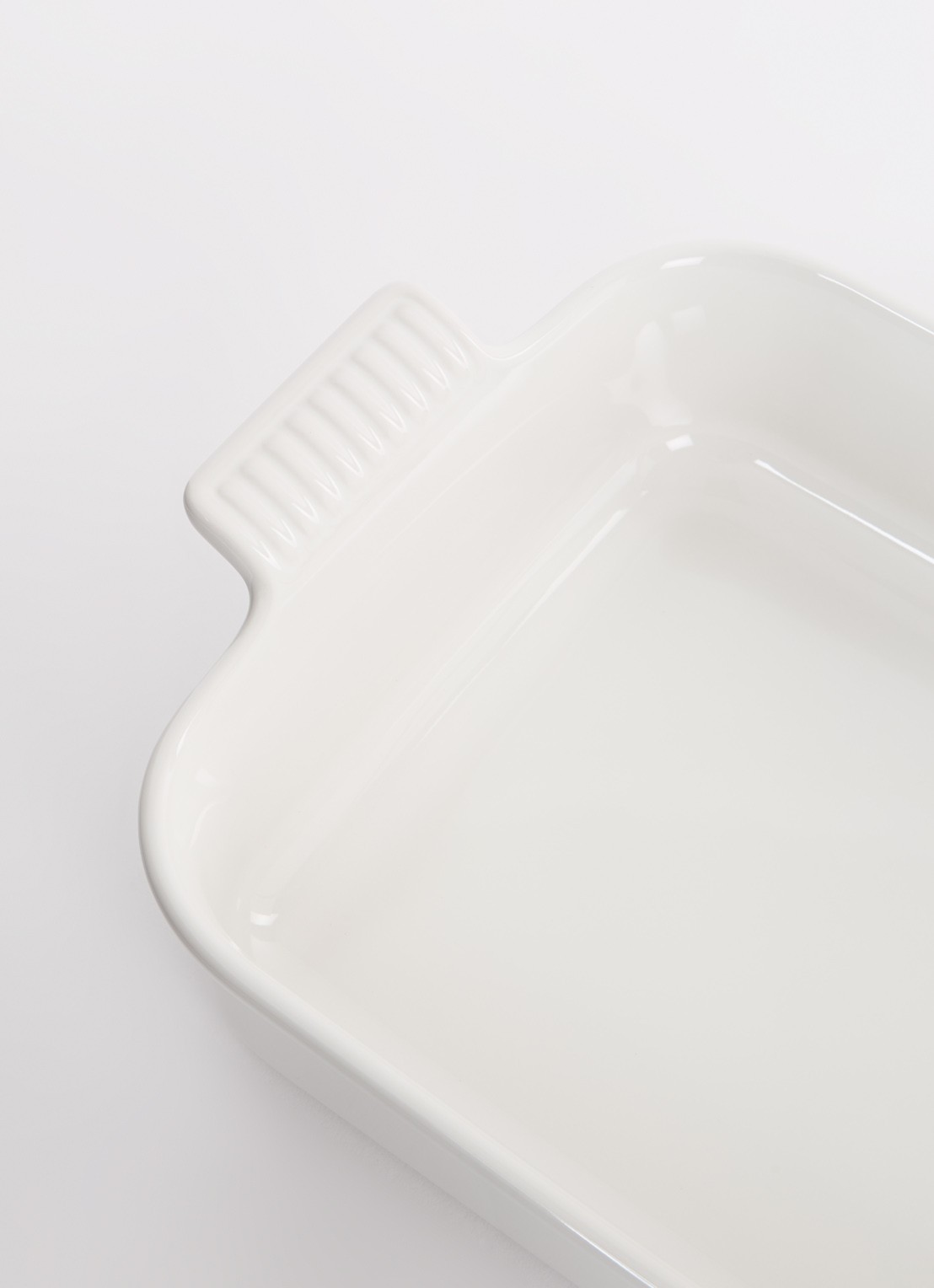 Le Creuset Ovenschaal 32 cm - voorkant 2 white / wit