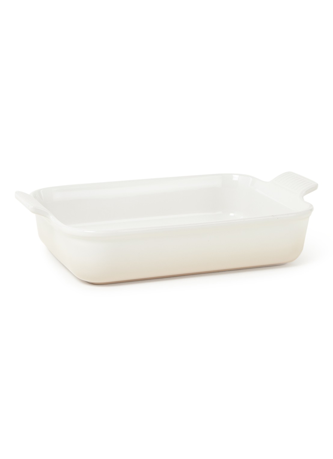 Le Creuset Ovenschaal 32 cm - voorkant meringue / beige