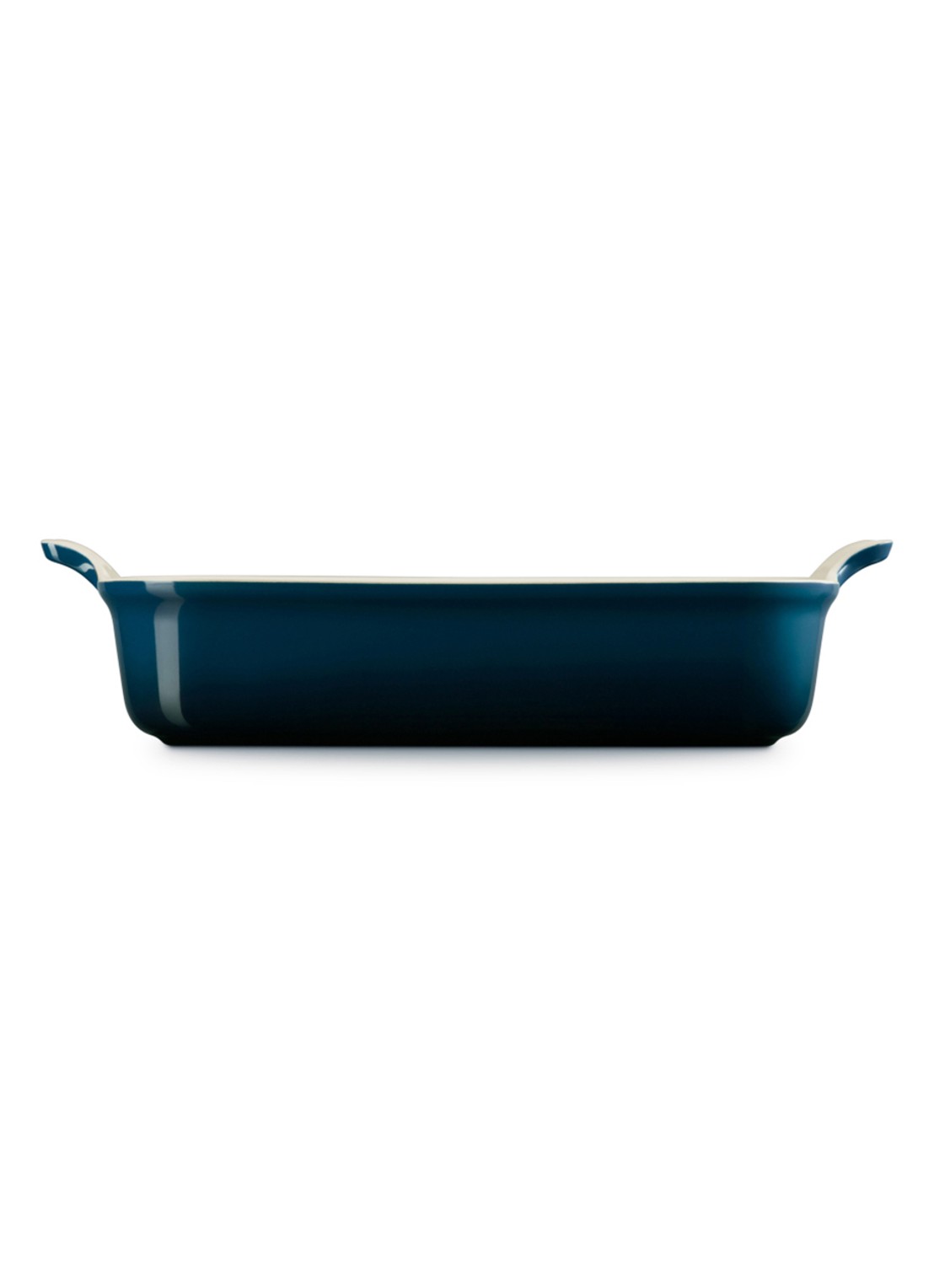 Le Creuset Ovenschaal 38 cm - achterkant 3 donkerblauw