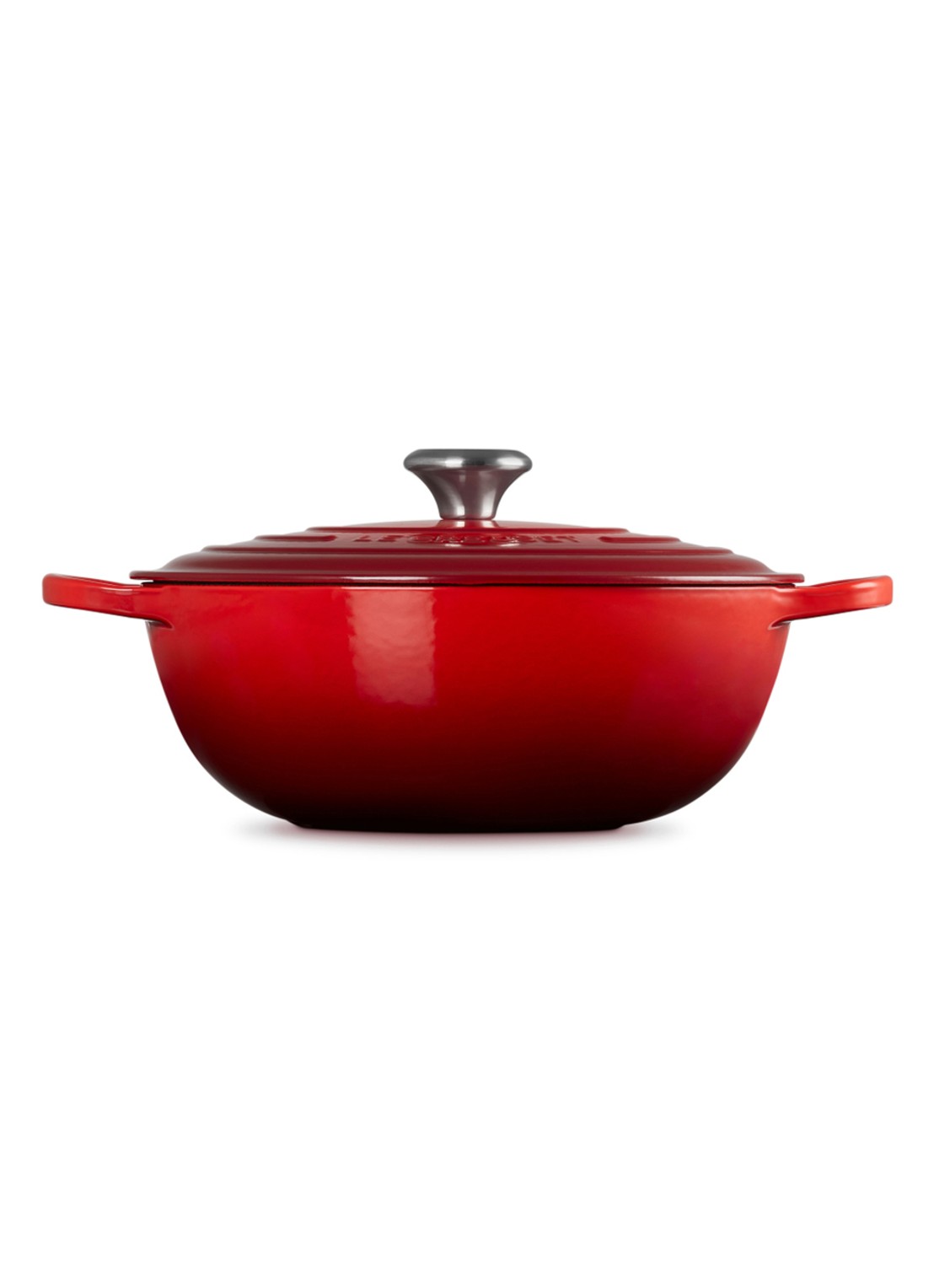 Le Creuset Pepermolen 20 cm - achterkant 3 donkerrood