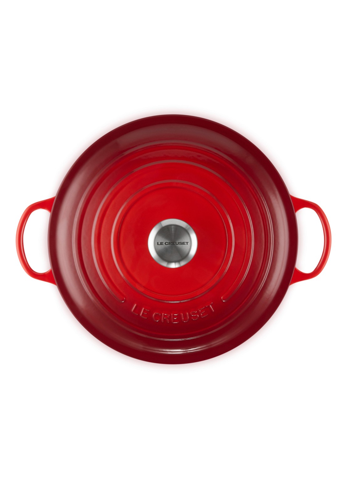 Le Creuset Pepermolen 20 cm - detail 4 donkerrood