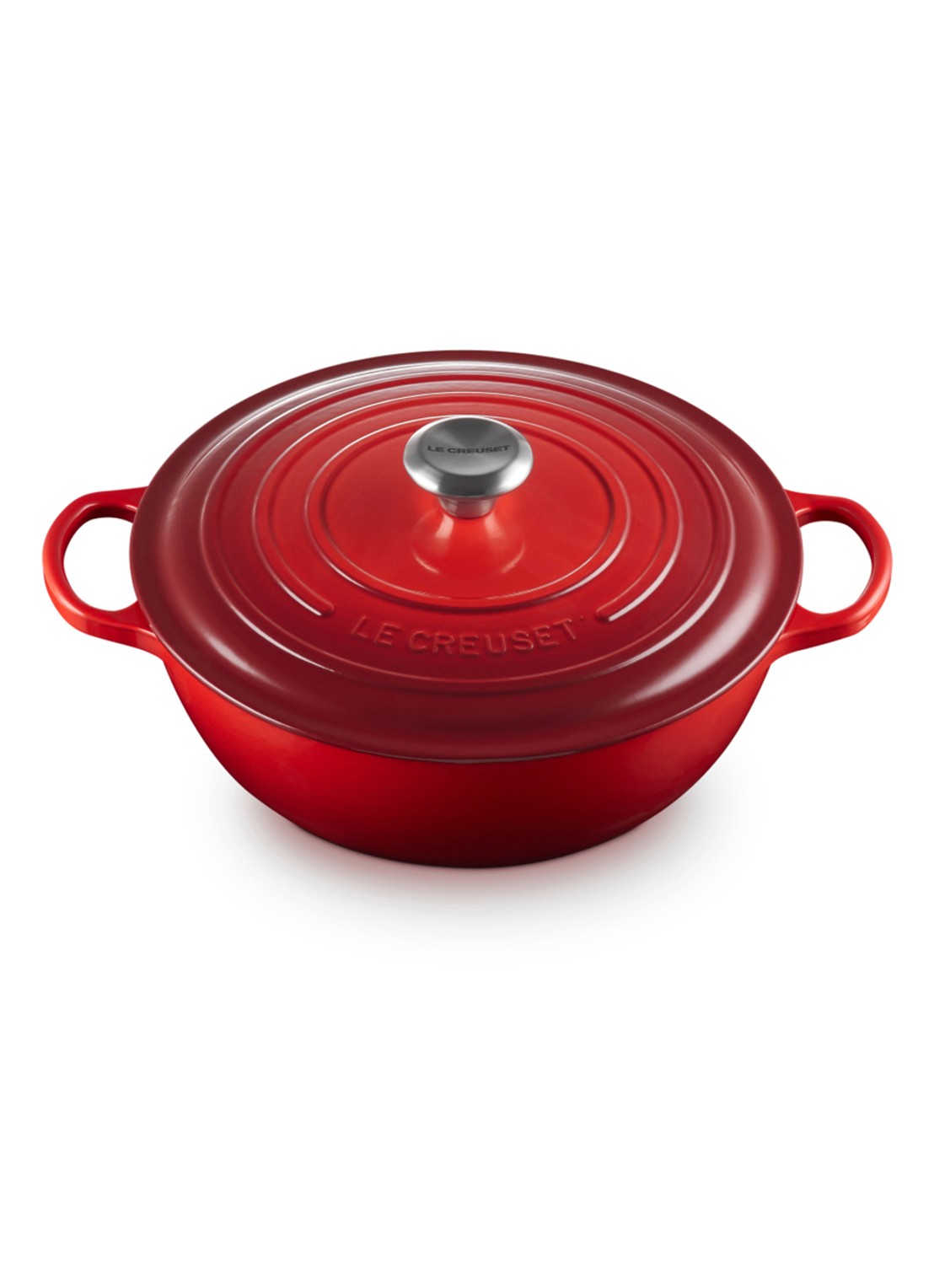 Le Creuset Pepermolen 20 cm - voorkant donkerrood