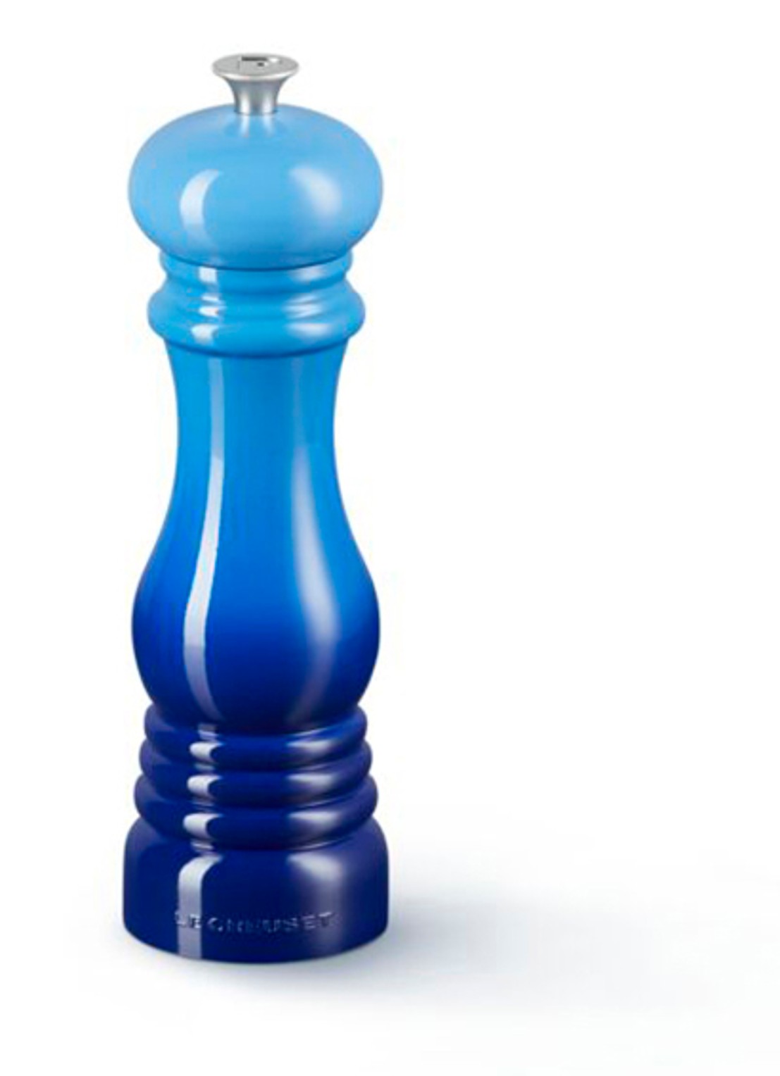 Le Creuset Pepermolen 21 cm - voorkant 2 royalblauw
