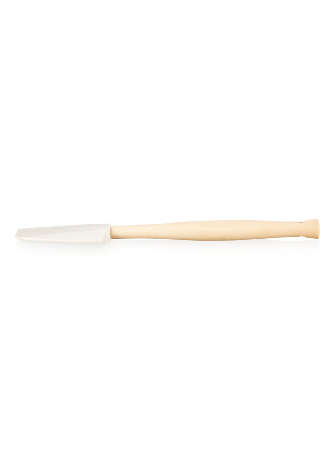Le Creuset Premium spatel 29 cm  - achterkant 3 meringue / beige