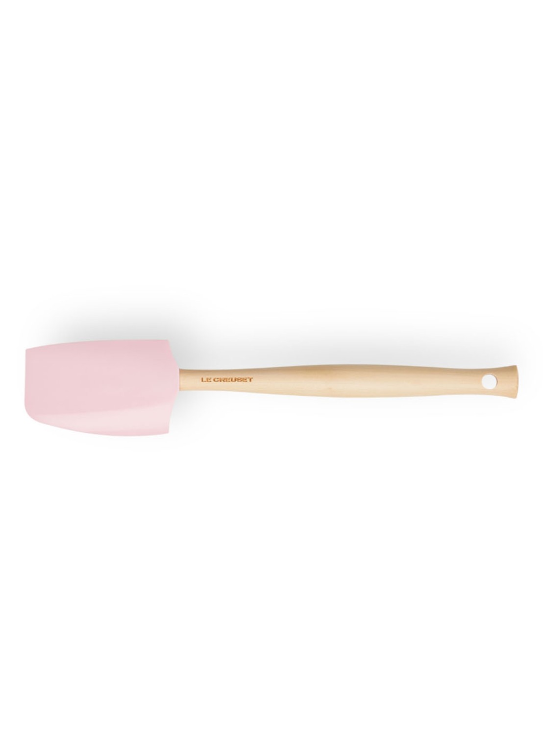 Le Creuset Premium spatel 29 cm  - voorkant 4 shell pink / roze