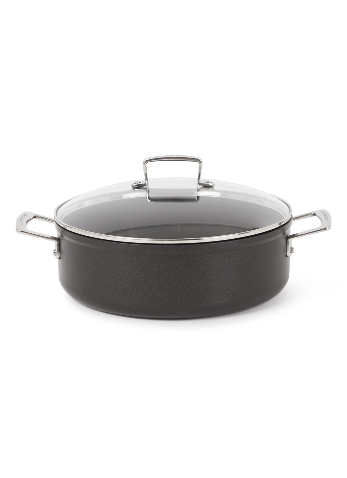 Le Creuset ProvenÃ§aalse hapjespan Ø28 cm - voorkant zwart