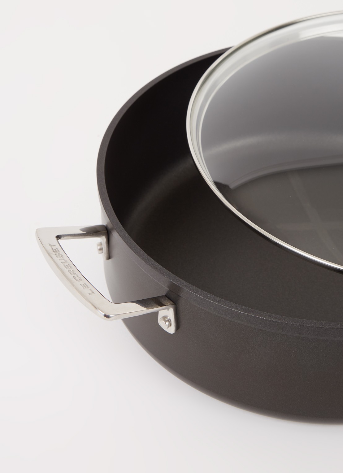 Le Creuset ProvenÃ§aalse hapjespan Ø30 cm - detail zwart
