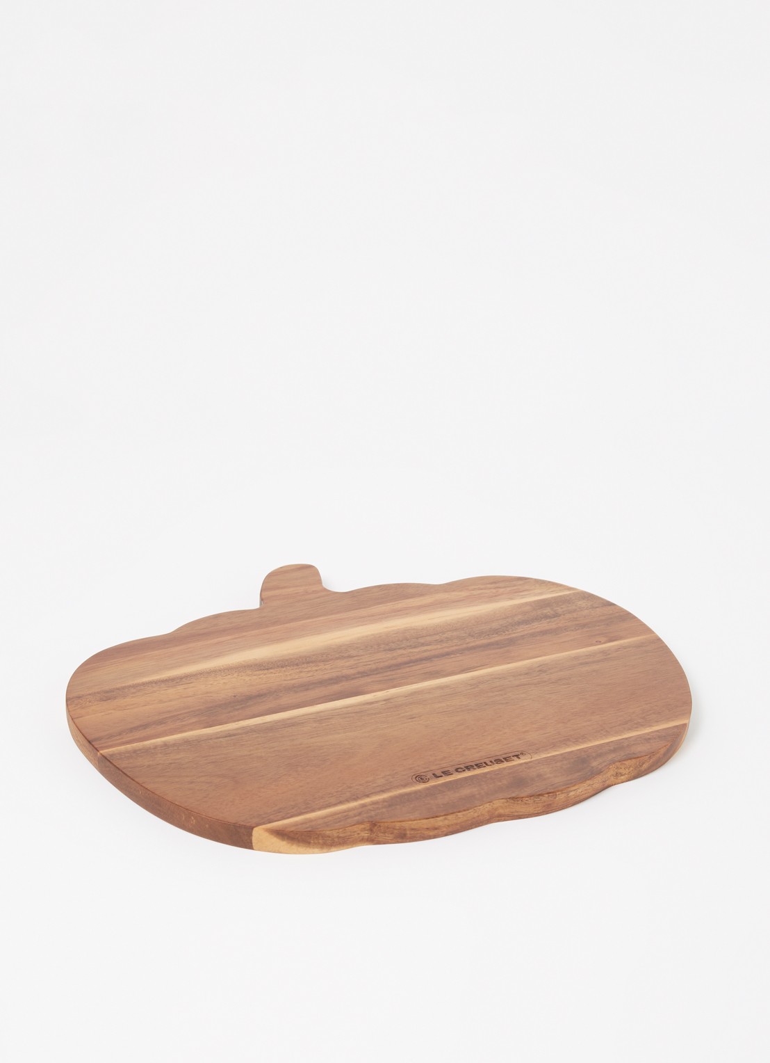 Le Creuset Pumpkin serveerplank 35 x 28 cm - voorkant 2 bruin