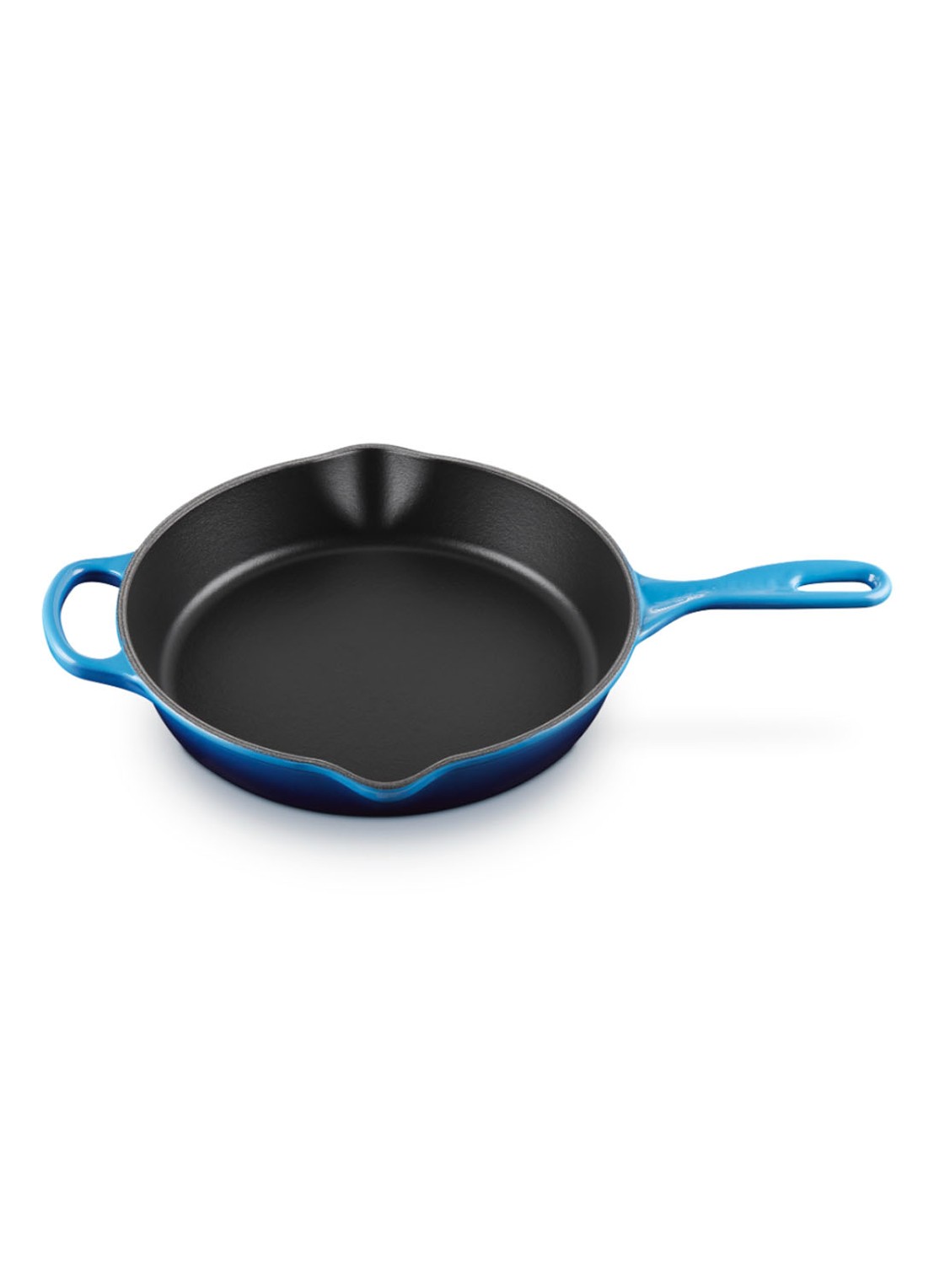 Le Creuset Sauteerpan met schenktuit Ø26 cm  - voorkant 2 azure / blauw