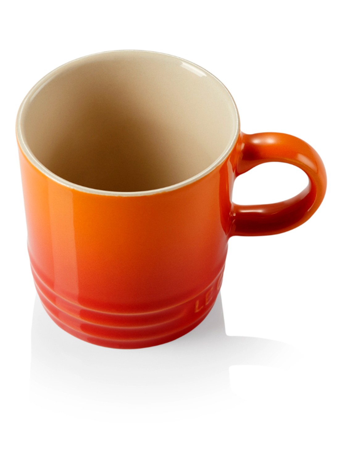 Le Creuset Screwpull wijnpomp 4-delig - detail oranjerood / oranje