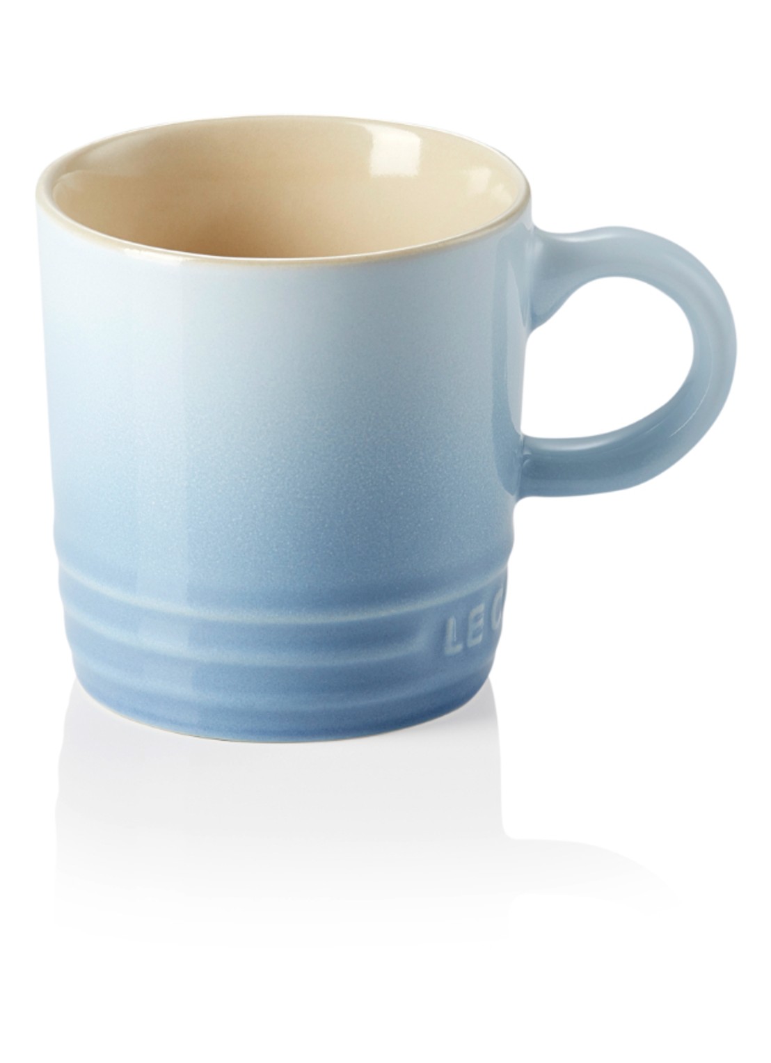 Le Creuset Screwpull wijnpomp 4-delig - voorkant 3 coastal blue / lichtblauw