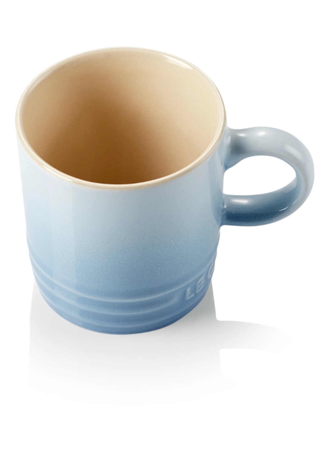 Le Creuset Screwpull wijnpomp 4-delig - voorkant 4 coastal blue / lichtblauw