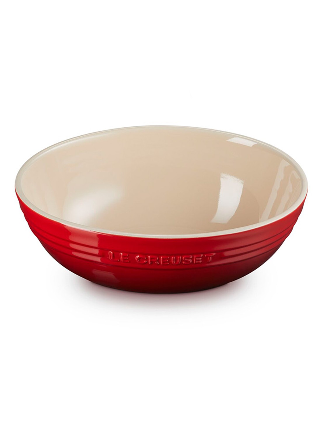 Le Creuset Serveerschaal 29 cm - detail 5 steenrood