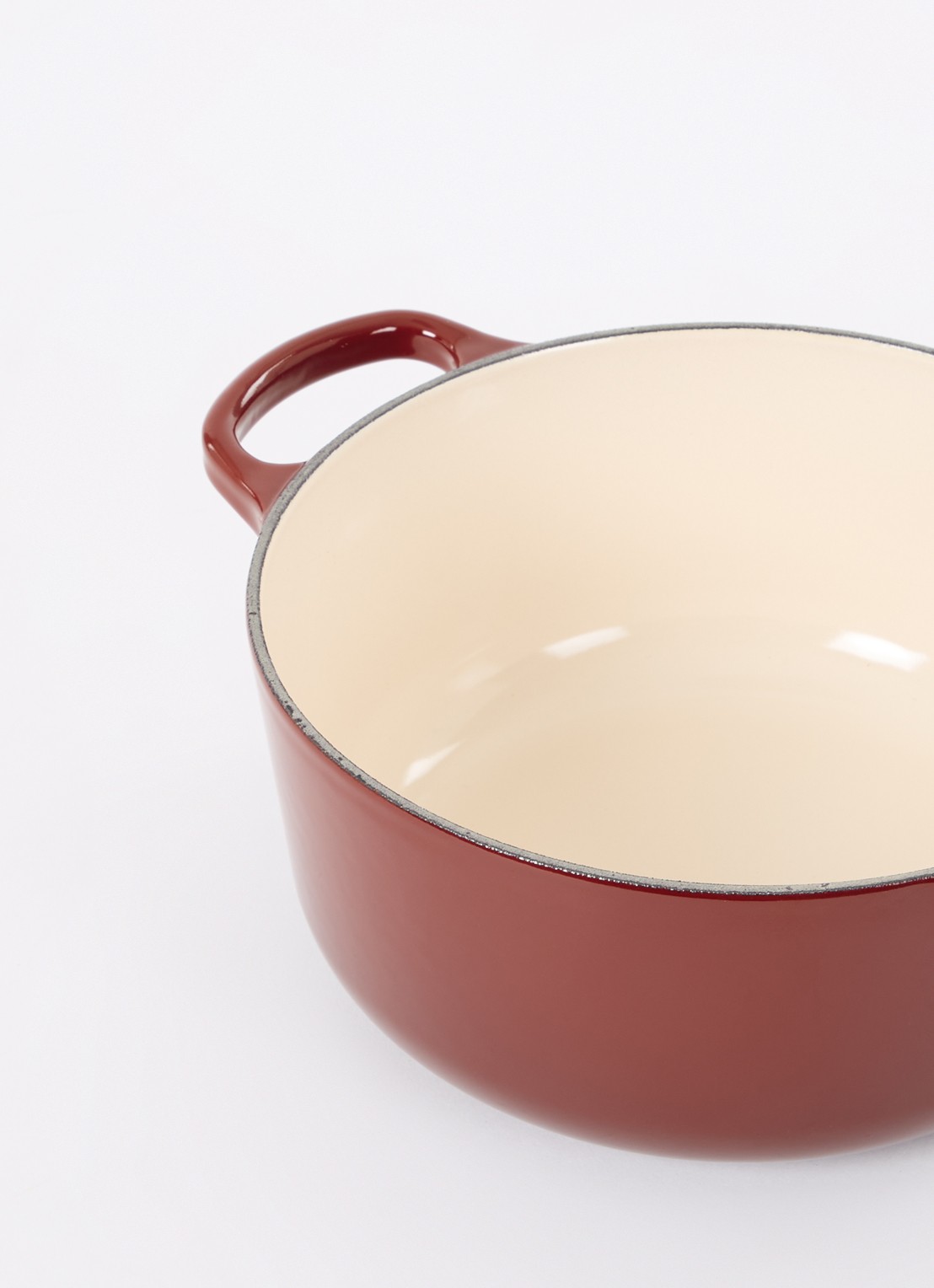 Le Creuset Signature braad-/stoofpan Ø20 cm - detail garnet / rood