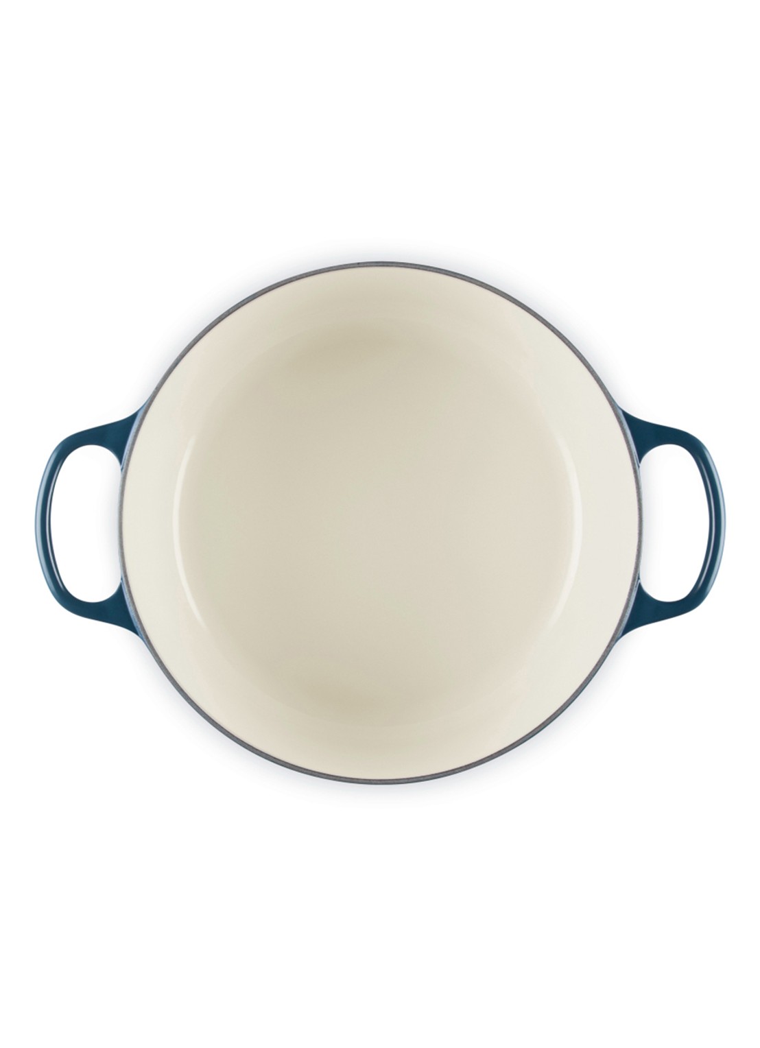 Le Creuset Signature braad-/stoofpan Ø28 cm - detail 5 donkerblauw