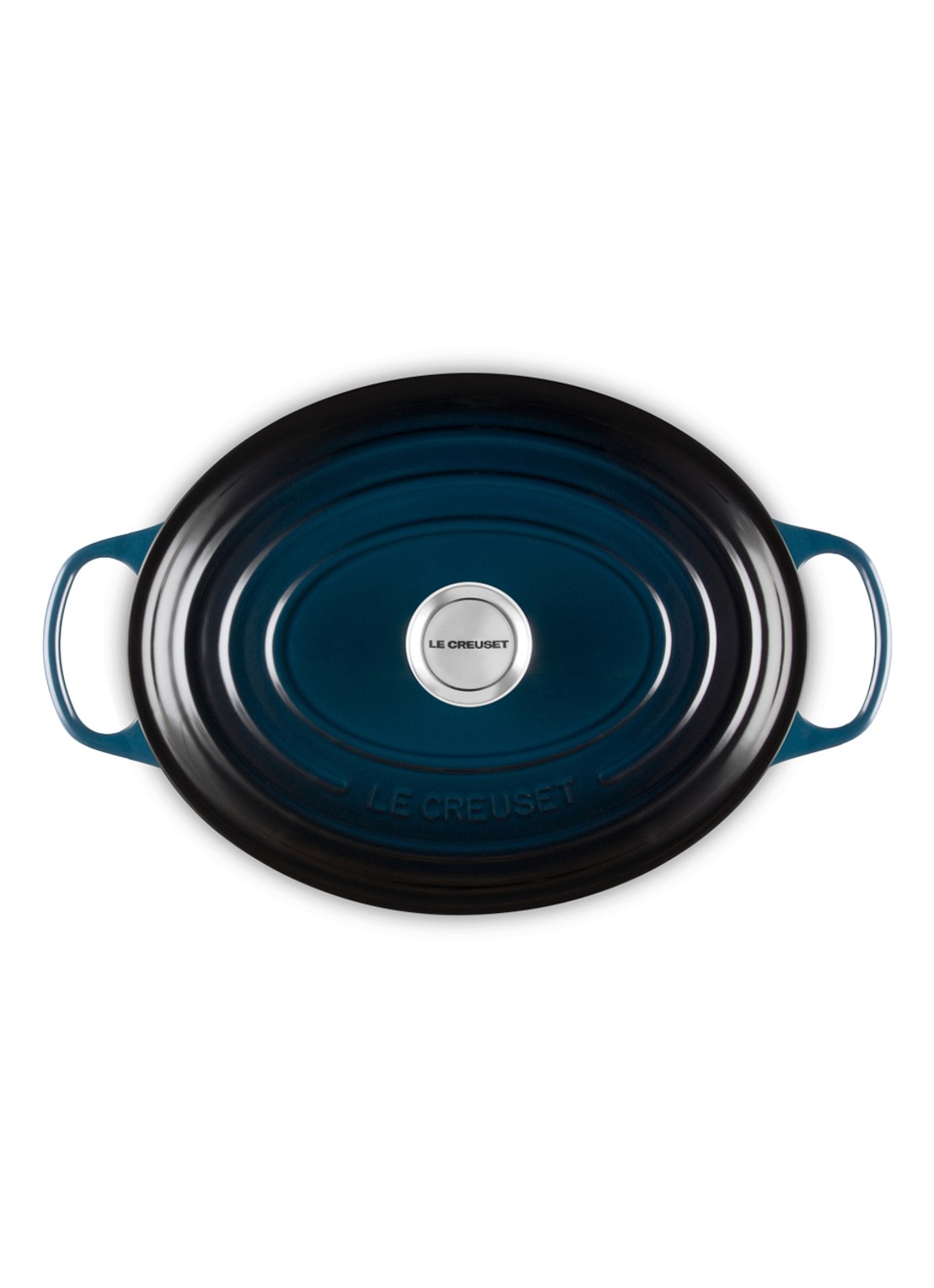 Le Creuset Signature braad-/stoofpan Ø30 cm - detail 2 donkerblauw