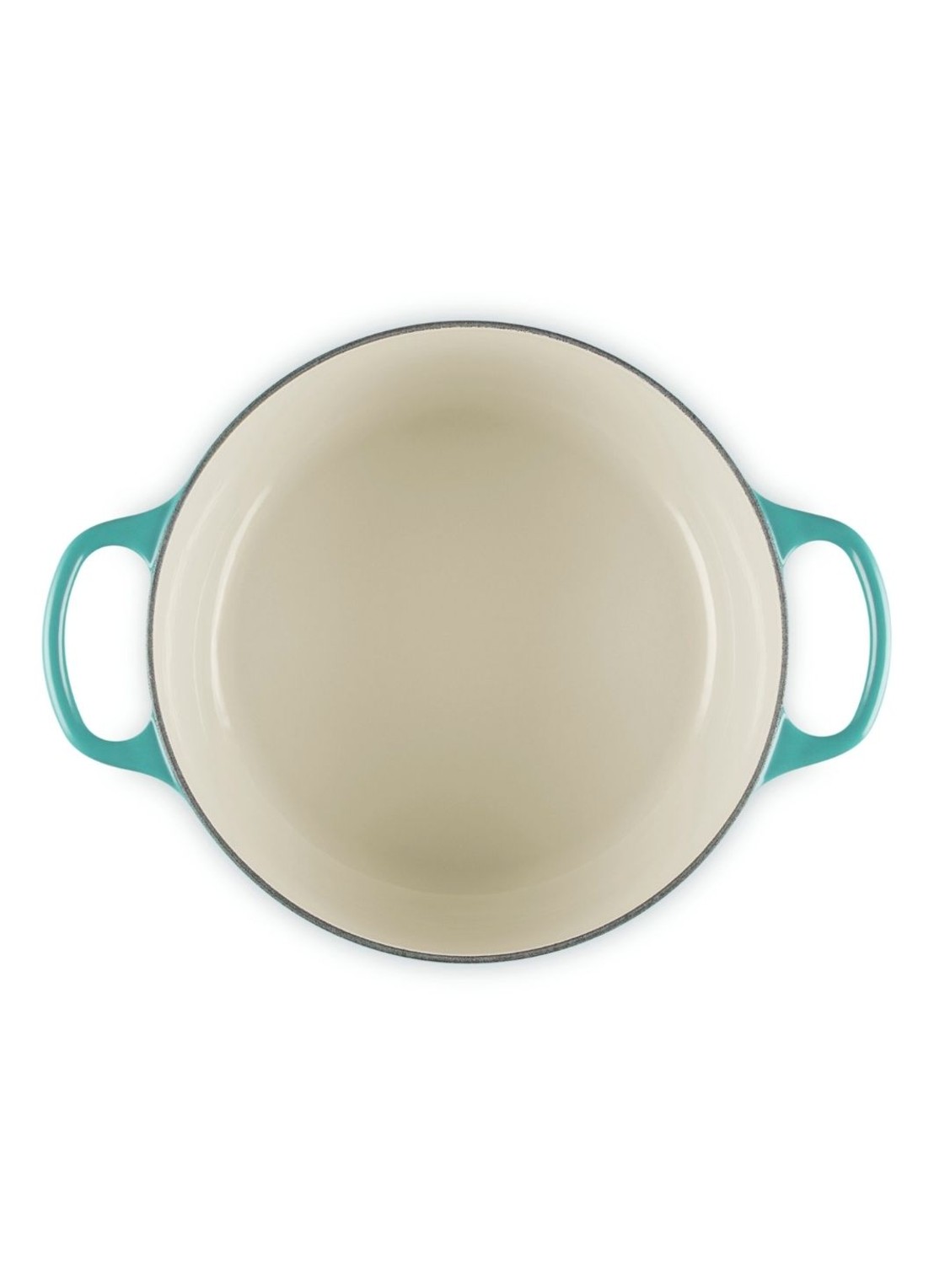Le Creuset Signature braadpan 20 cm - detail 2 blauw