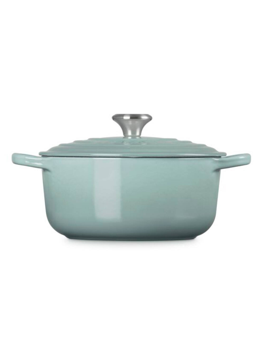 Le Creuset Signature braadpan 20 cm - achterkant lichtgrijs