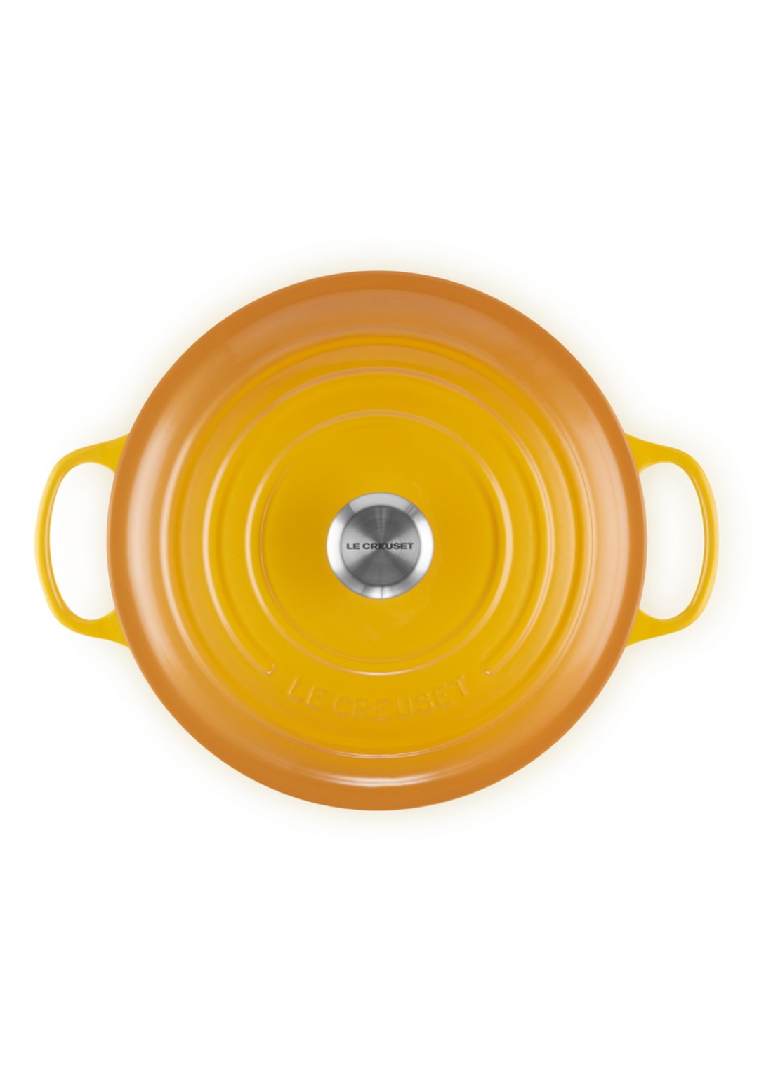 Le Creuset Signature braadpan 24 cm  - detail 5 nectar / oranje