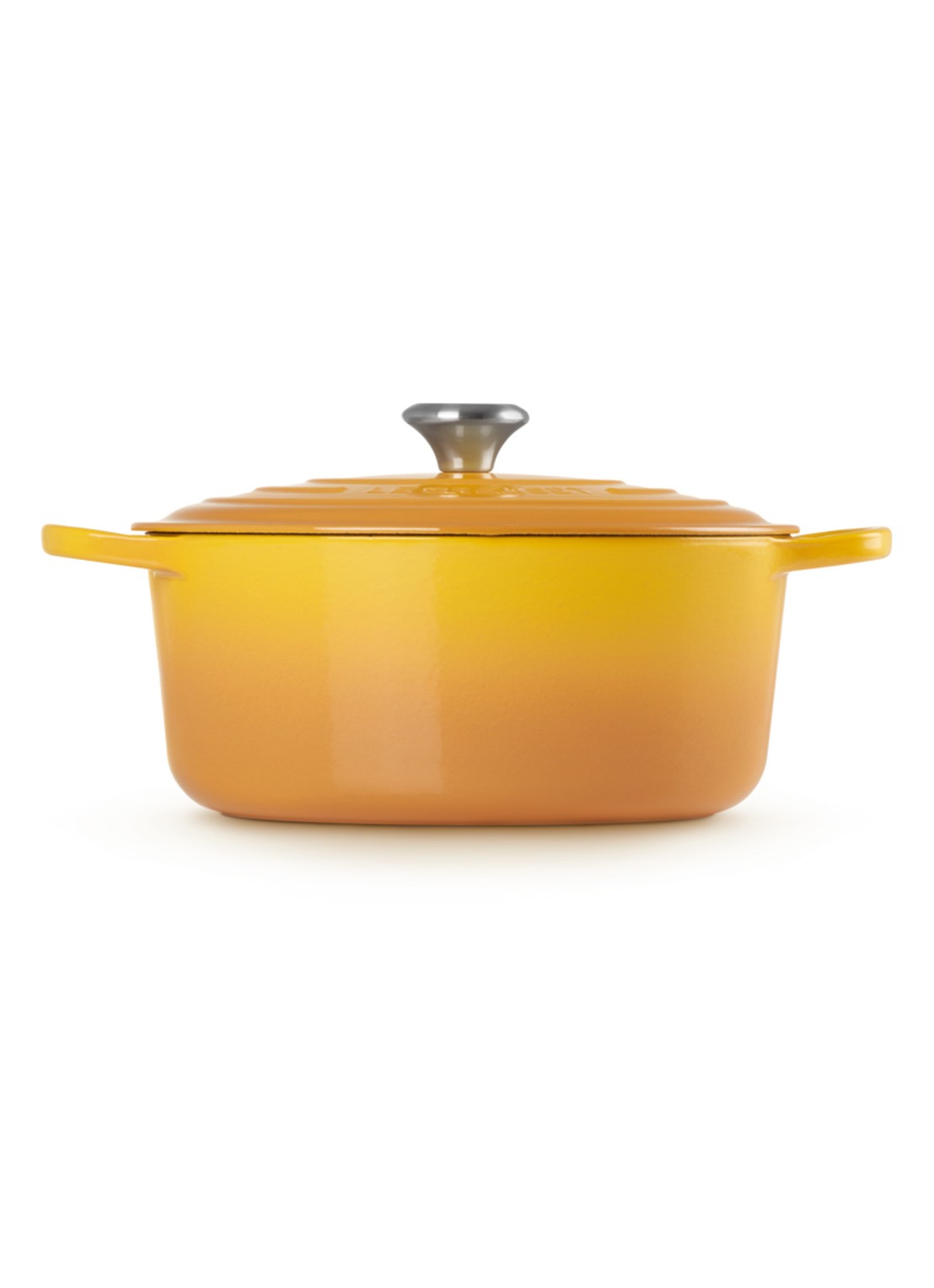 Le Creuset Signature braadpan 24 cm  - voorkant nectar / oranje