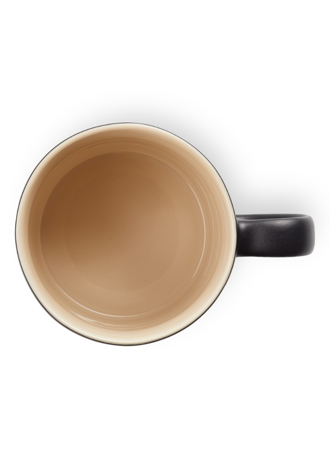 Le Creuset Signature braadpan 24 cm - detail 3 mat zwart / zwart