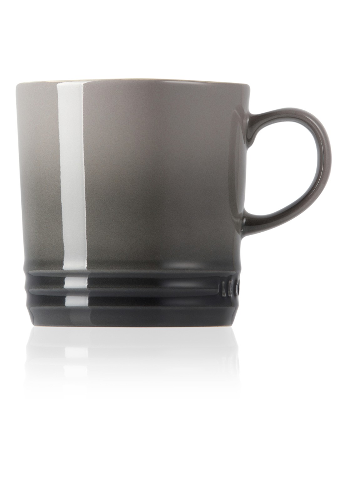Le Creuset Signature braadpan 24 cm - detail 2 flint / grijs