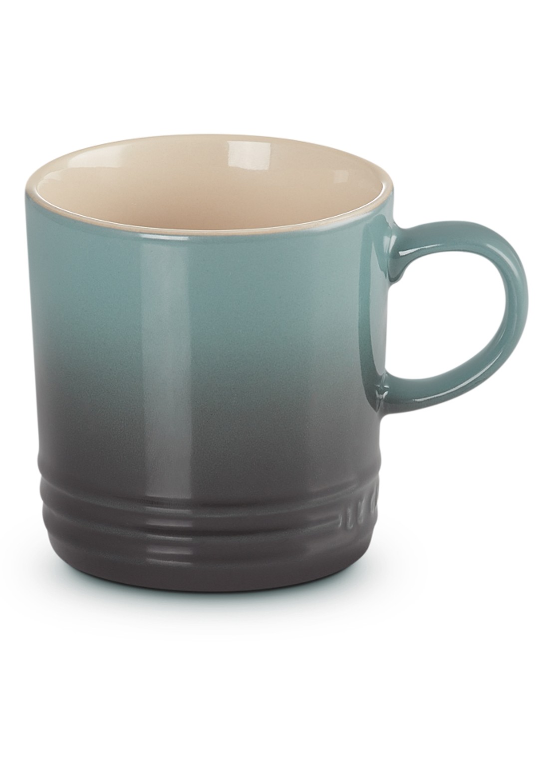 Le Creuset Signature braadpan 24 cm - voorkant ocean / blauw