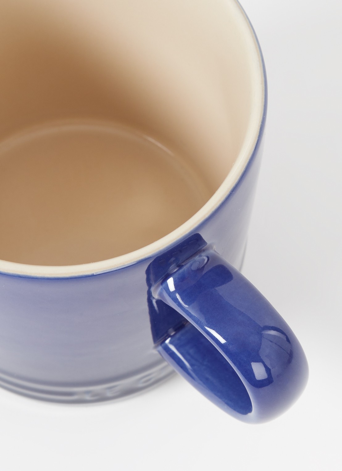 Le Creuset Signature braadpan 24 cm - voorkant 2 indigo / blauw