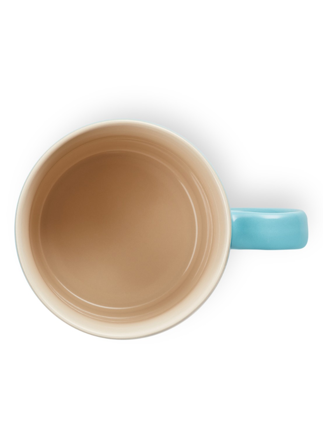 Le Creuset Signature braadpan 24 cm - detail 4 caribbean blue / blauw