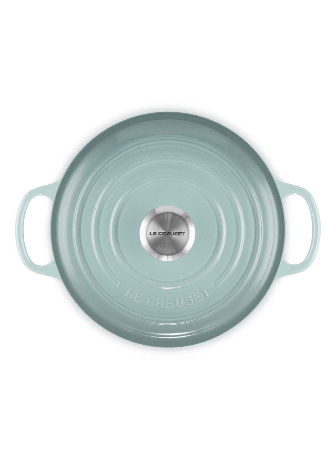 Le Creuset Signature braadpan Ø24 cm - detail 5 zeegroen