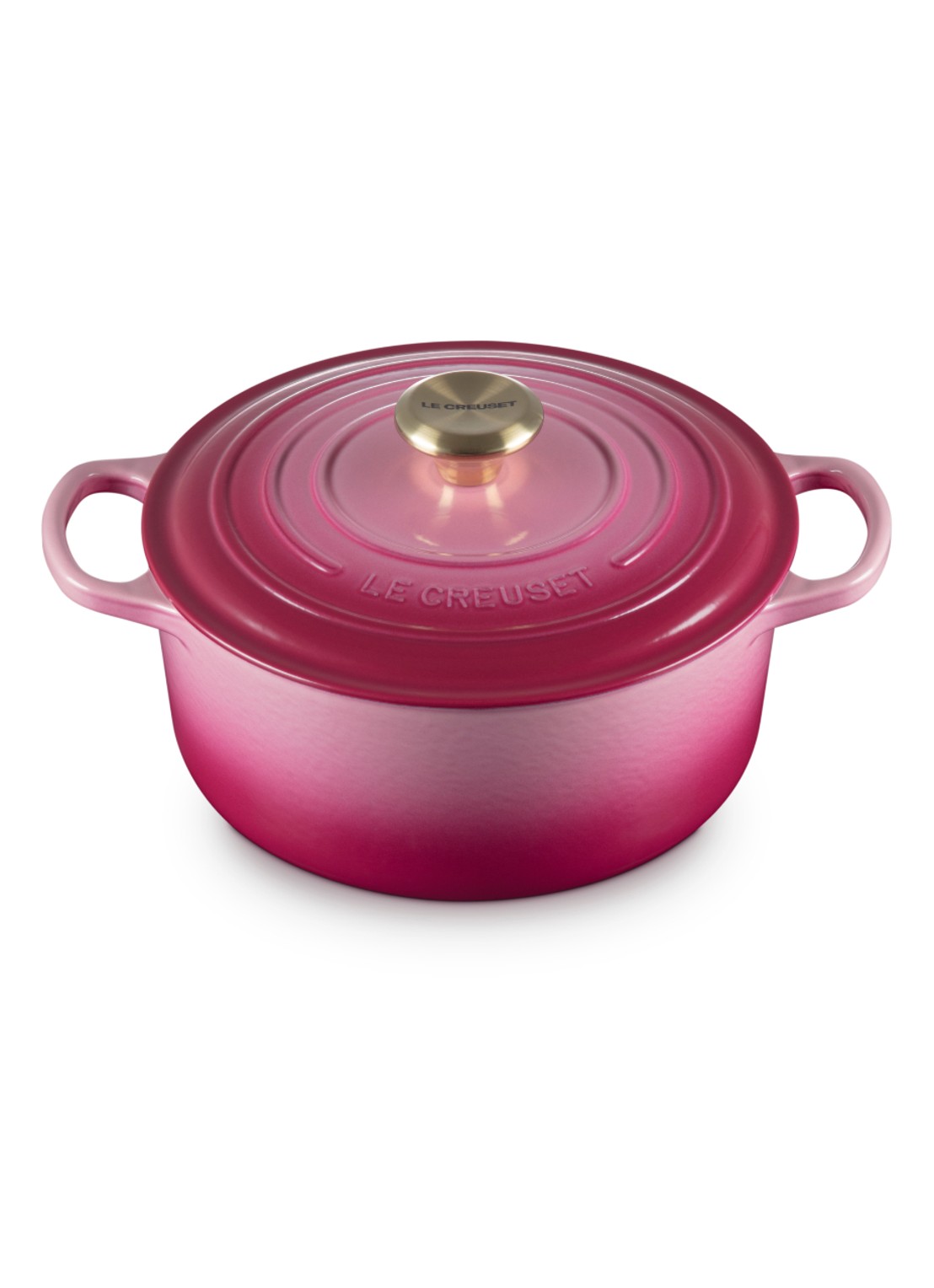 Le Creuset Signature braadpan Ø24 cm - detail 2 berry / roze
