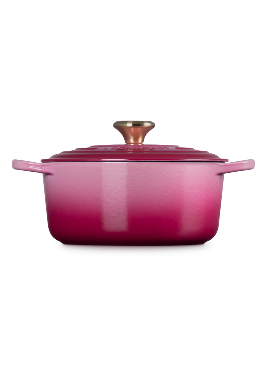Le Creuset Signature braadpan Ø24 cm - detail 3 berry / roze