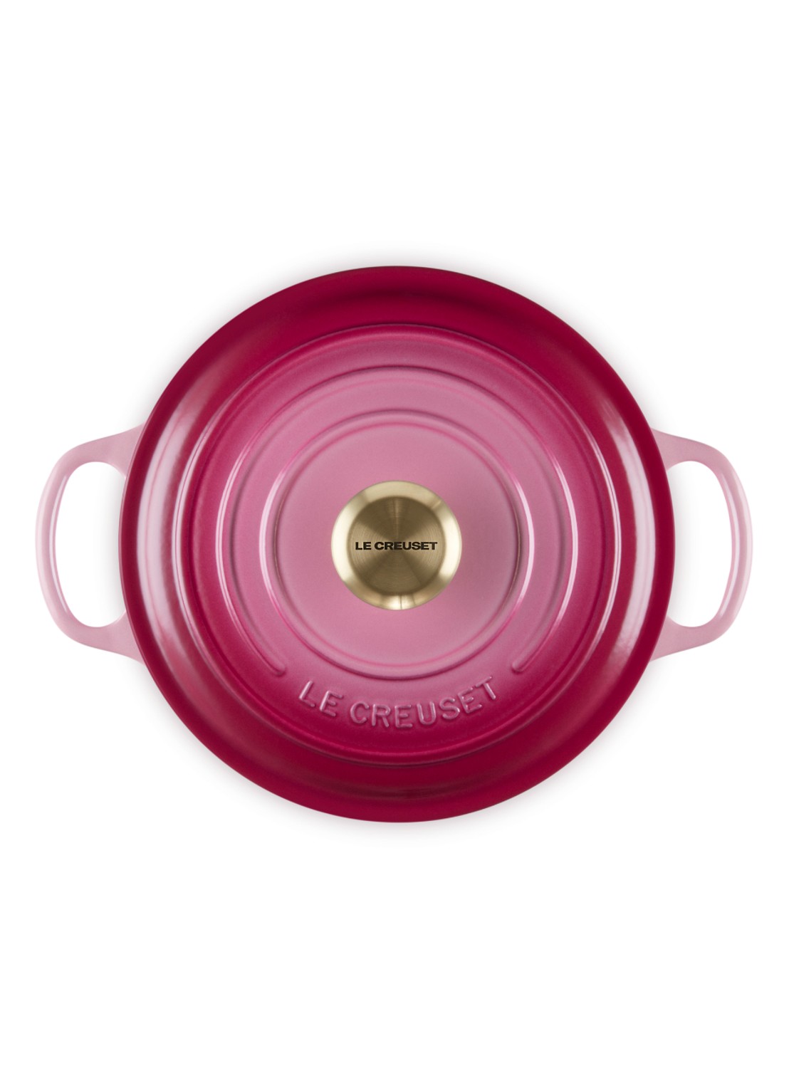 Le Creuset Signature braadpan Ø24 cm - detail 4 berry / roze