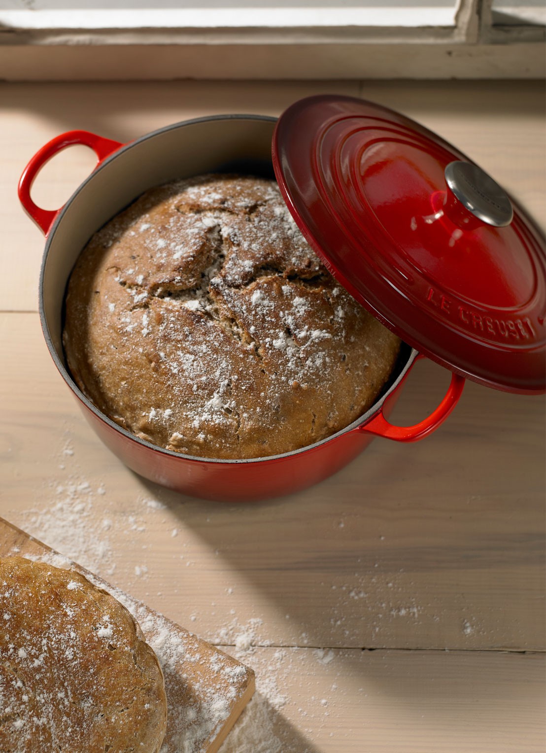 Le Creuset Signature braadpan Ø26 cm - voorkant 2 kersenrood / rood