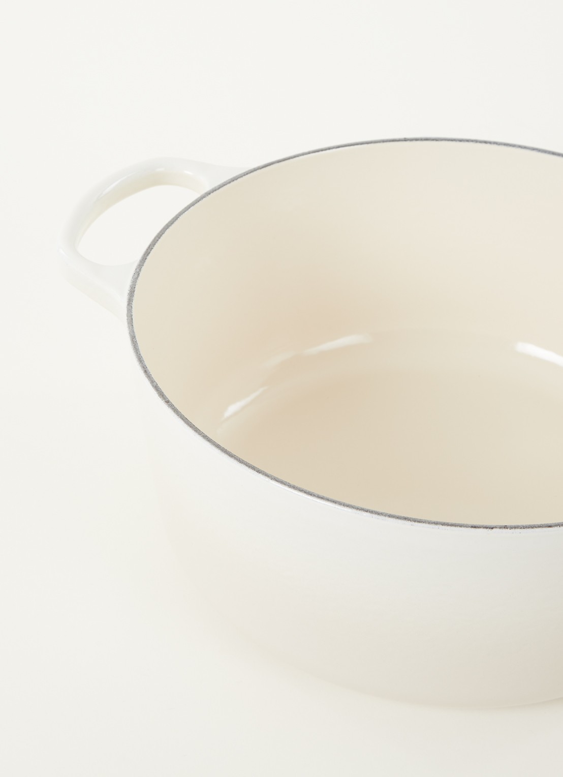 Le Creuset Signature braadpan Ø26 cm - detail 2 meringue / beige